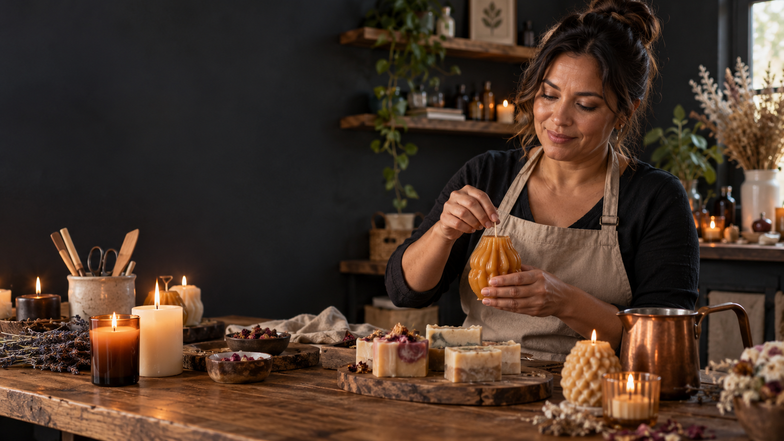 Curso de Velas y Jabones Artesanales